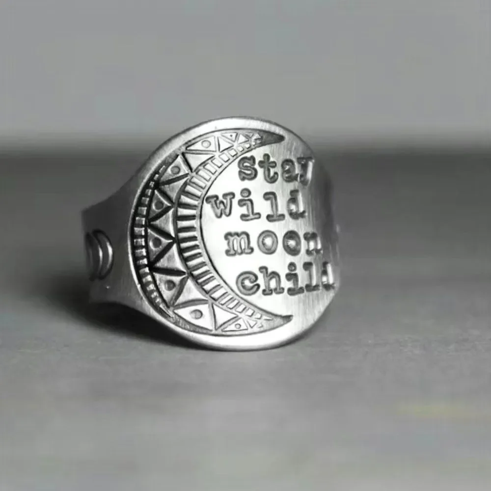 Stay Wild Moon Child Boho Ring #735 - Picture 4 of 8